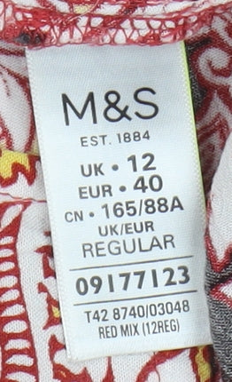 Marks and Spencer Women's Multicoloured Slip Dress