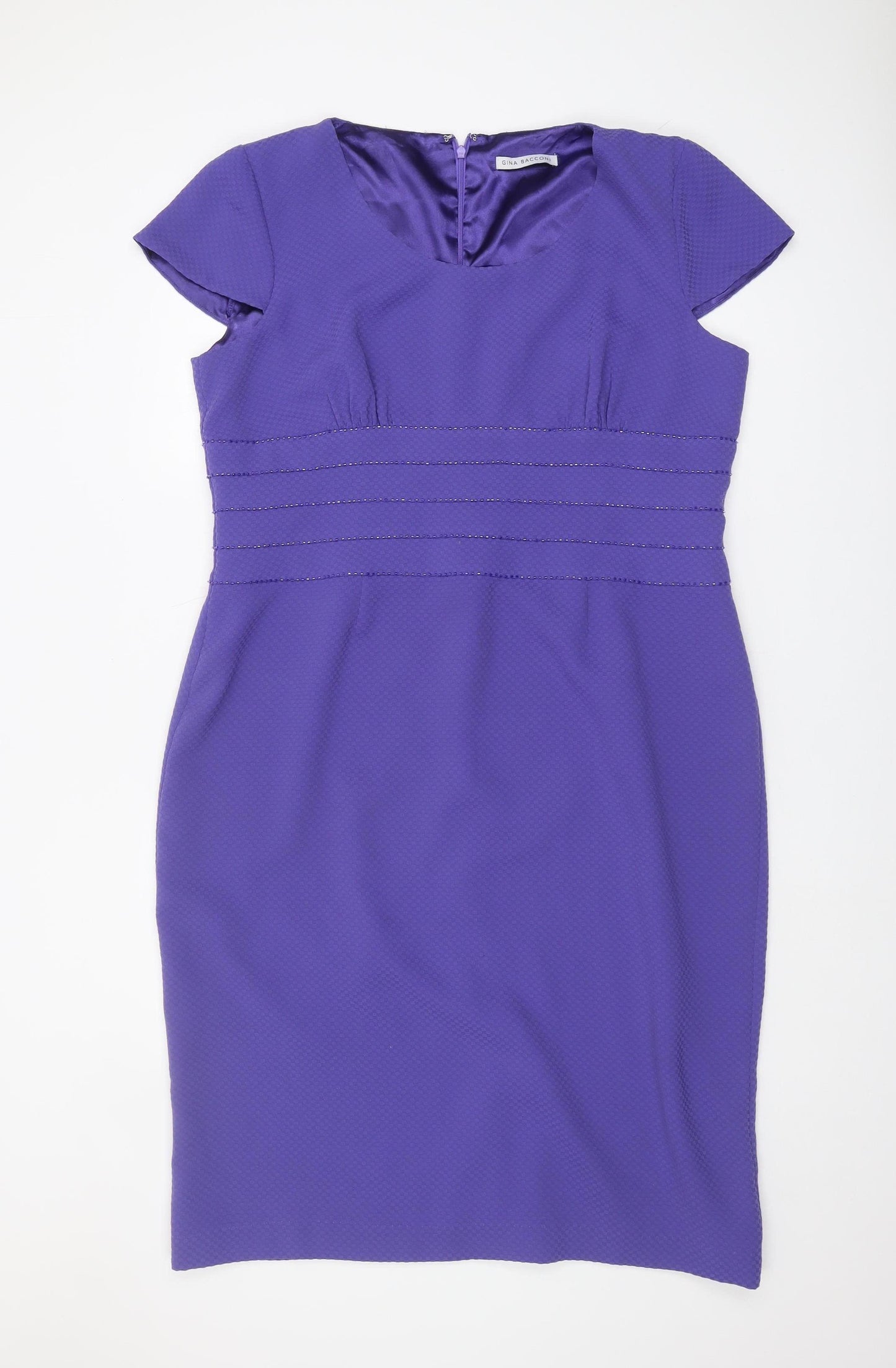 Gina Bacconi Women's Purple Size 20 Dress