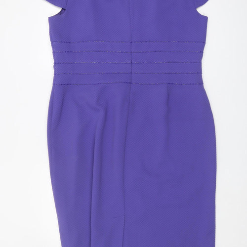 Gina Bacconi Women's Purple Size 20 Dress