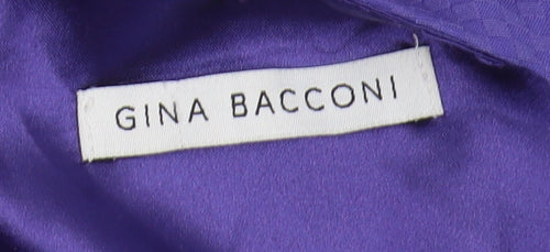 Gina Bacconi Women's Purple Size 20 Dress