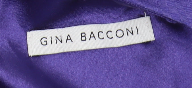 Gina Bacconi Women's Purple Size 20 Dress