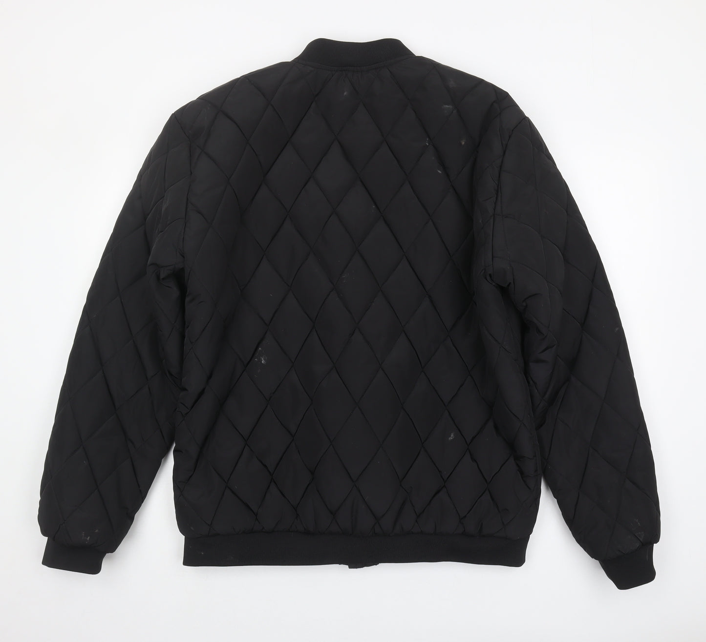 SMOG Men's Black XL Basic Quilted Jacket
