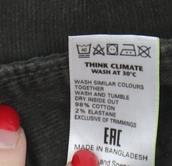 Marks and Spencer Women’s Green Trousers Size 12