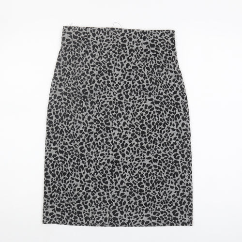 Marks and Spencer Women's Grey Pencil Skirt Size 8
