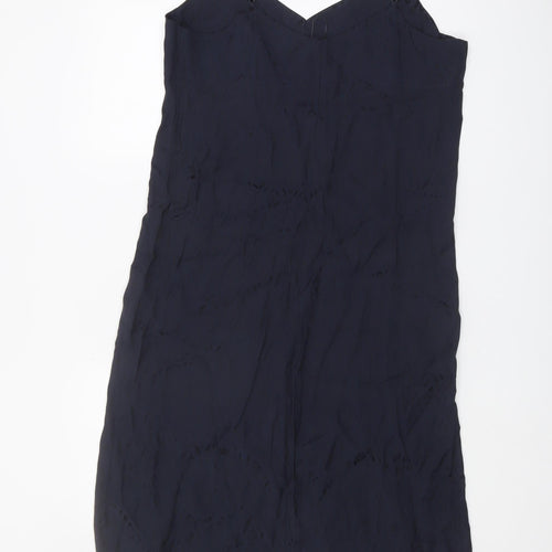 Marks & Spencer Women’s Petite Black Slip Dress 12