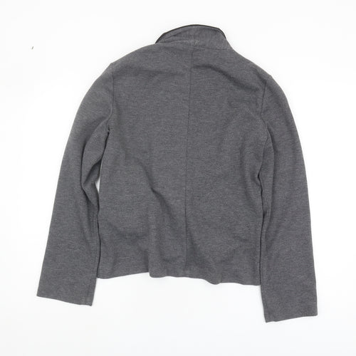 Next Women's Grey Regular Blazer, Size 14, Workwear