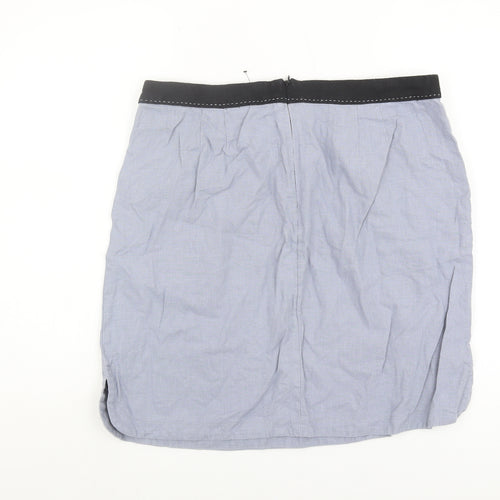 Next Women's Grey Pocketed Skirt Size 16