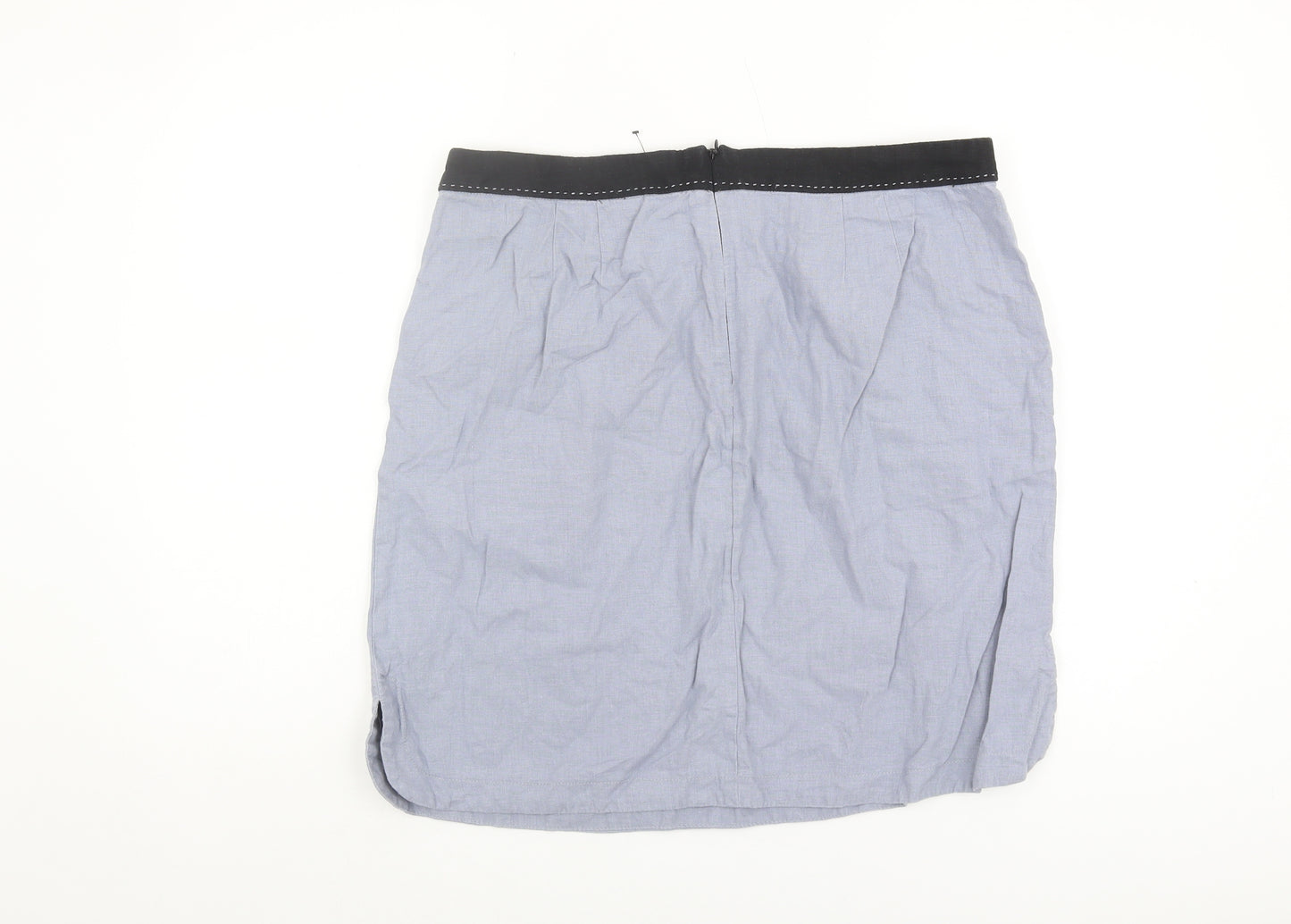 Next Women's Grey Pocketed Skirt Size 16