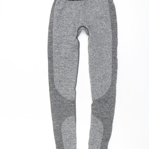 MP Women's Grey Compression Leggings 2XS