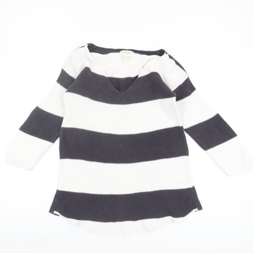 Next Women's Multicoloured Striped Jumper, Size 12