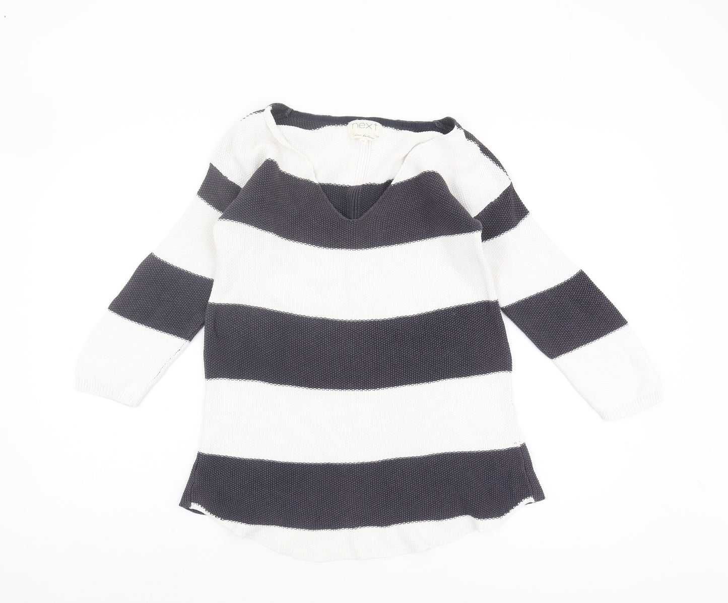 Next Women's Multicoloured Striped Jumper, Size 12