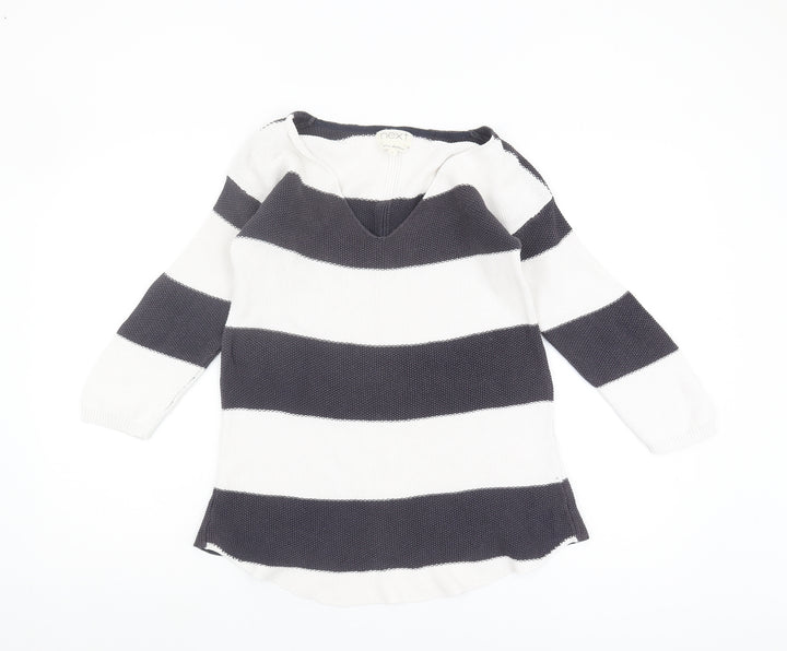 Next Women's Multicoloured Striped Jumper, Size 12