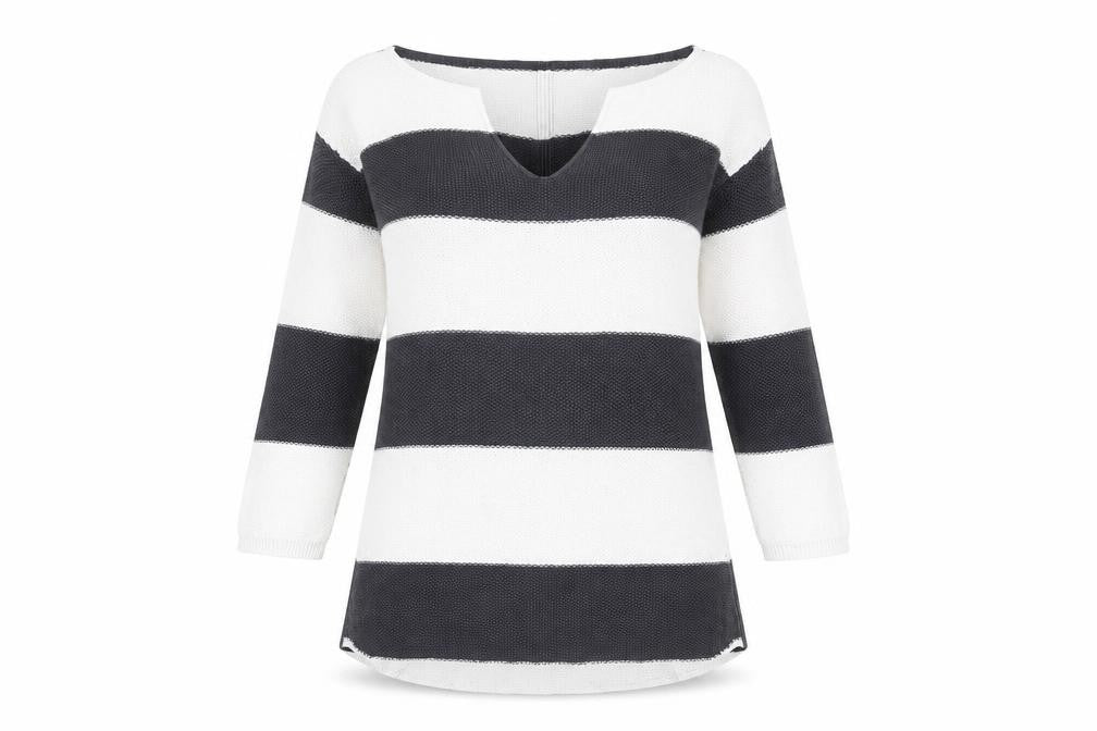 Next Women's Multicoloured Striped Jumper, Size 12