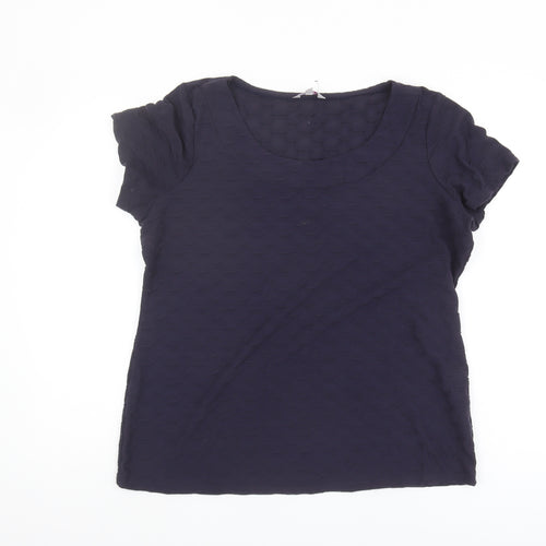 Per Una Women's Blue T-Shirt - Size 18 Regular Fit