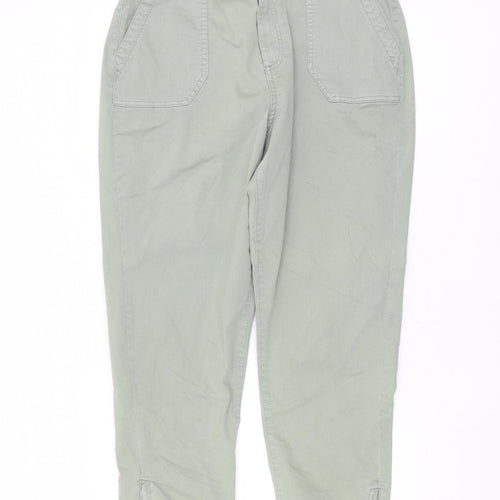 Marks and Spencer Women's Green Cargo Trousers Size 16