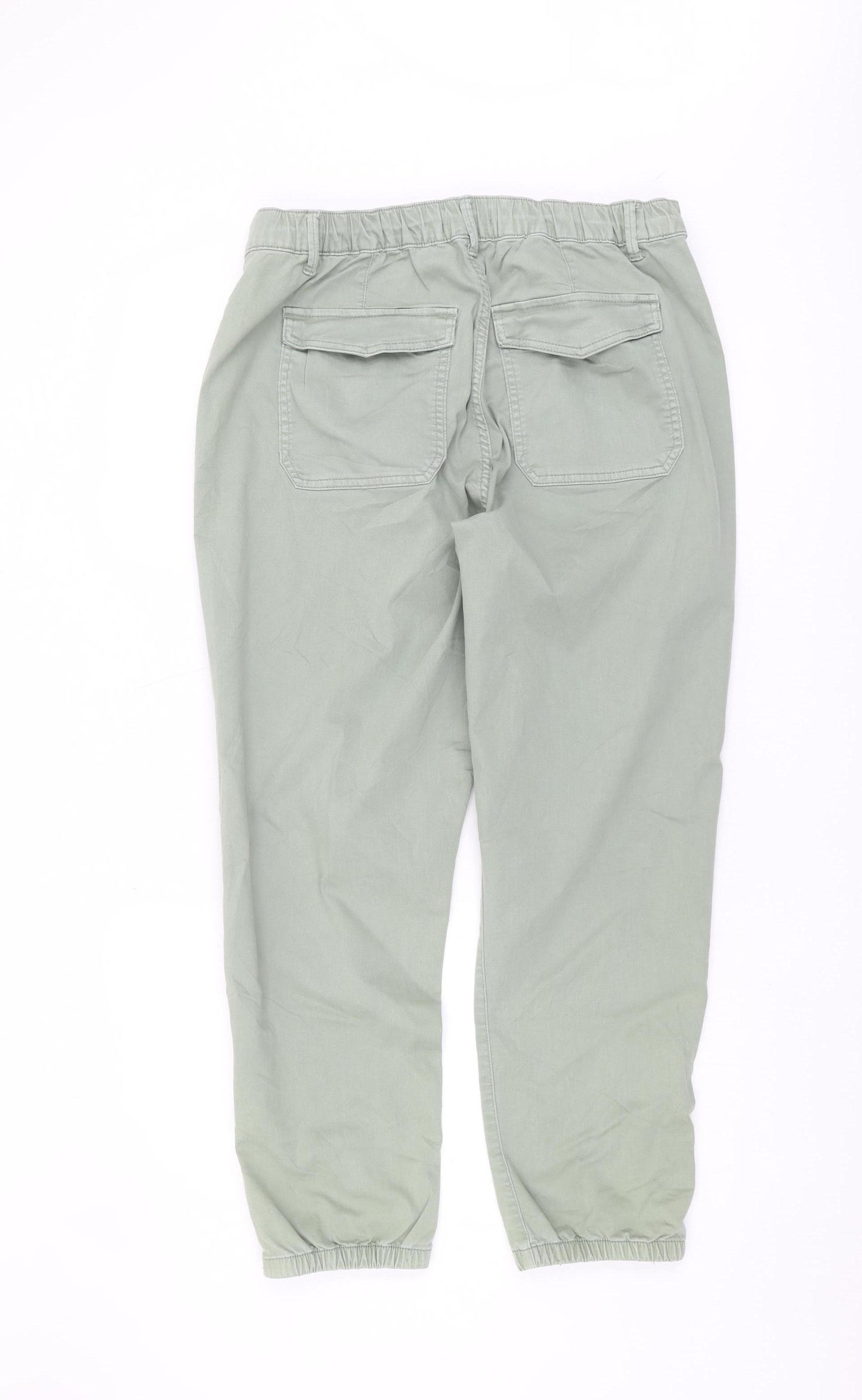 Marks and Spencer Women's Green Cargo Trousers Size 16