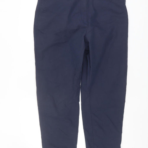 Marks and Spencer Women's Blue Chino Trousers Size 16