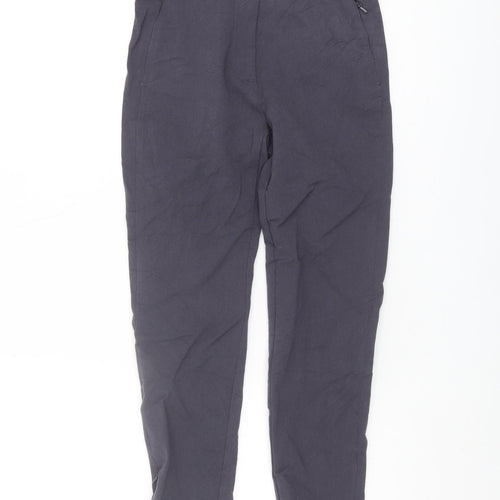 Marks and Spencer Women's Blue Ankle Trousers Size 8