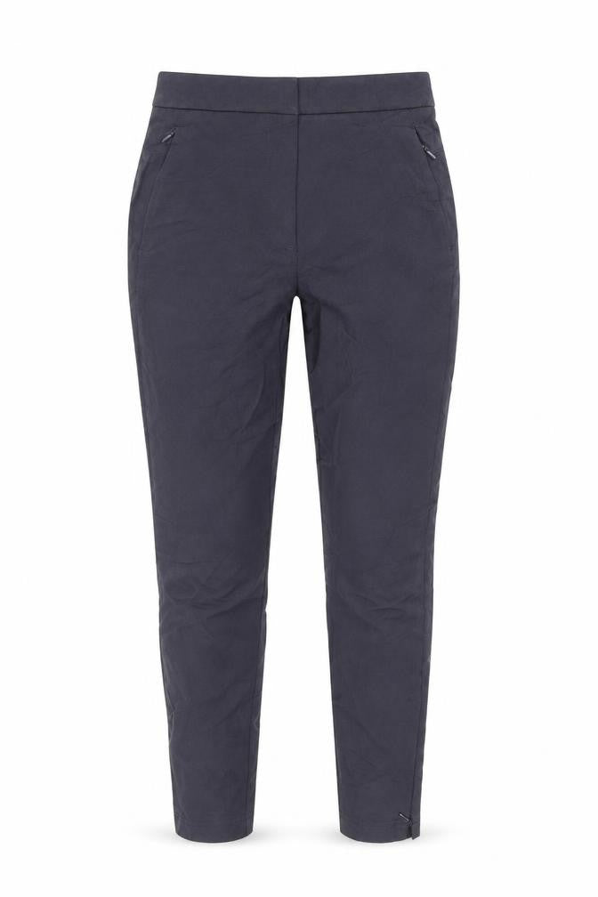 Front view of Marks & Spencer Women's Blue Ankle Trousers, size 8