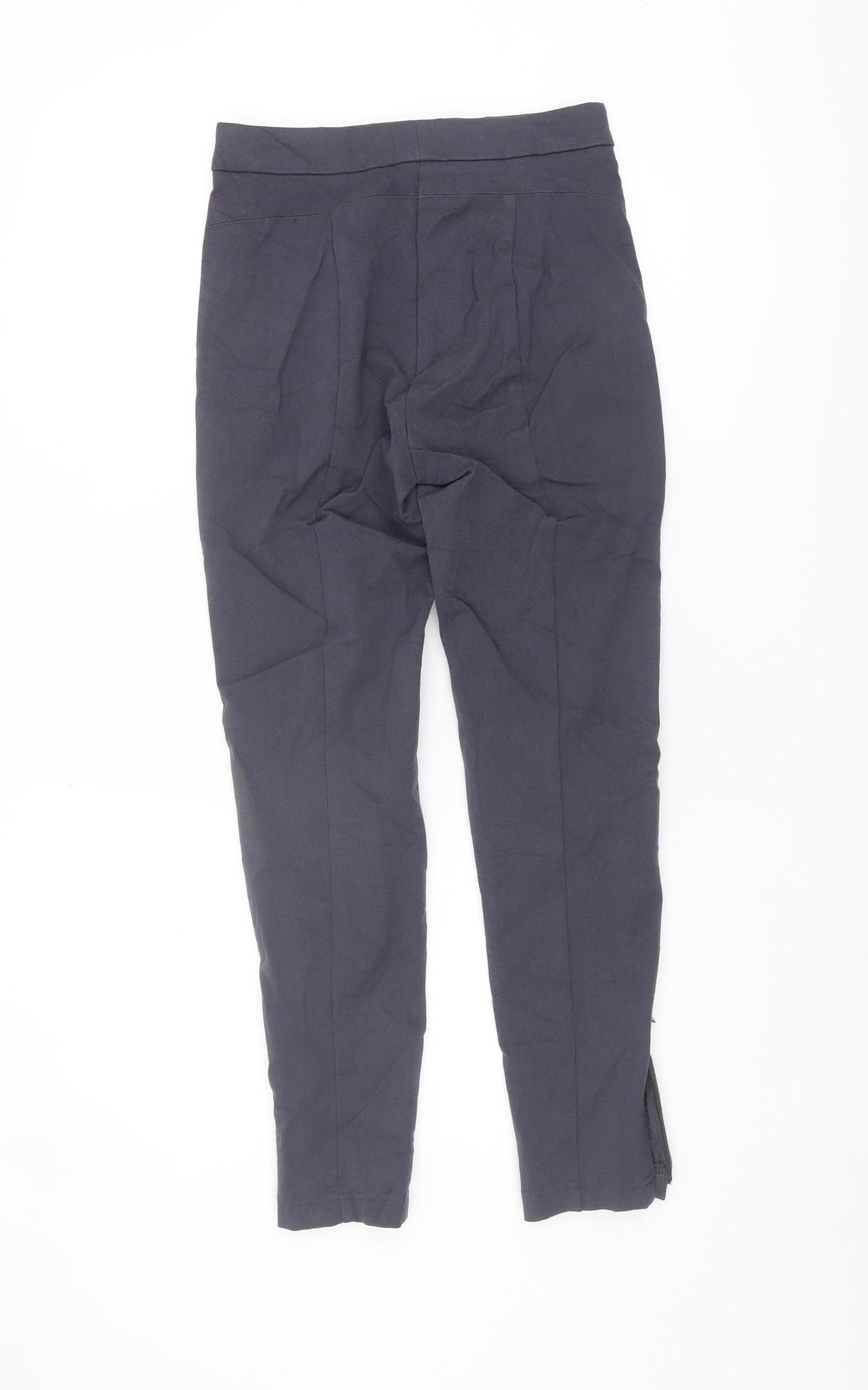 Marks and Spencer Women's Blue Ankle Trousers Size 8