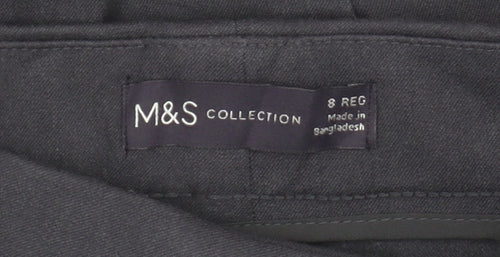 Marks and Spencer Women's Blue Ankle Trousers Size 8