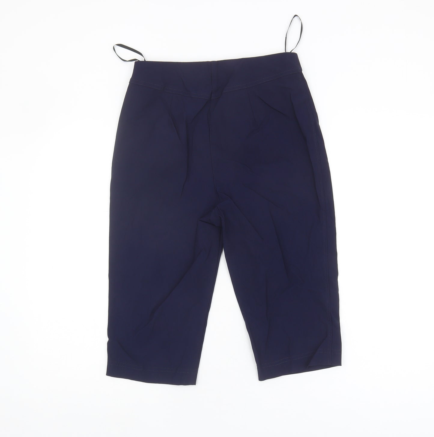 Roman Originals Women's Blue Cropped Trousers - Size 12