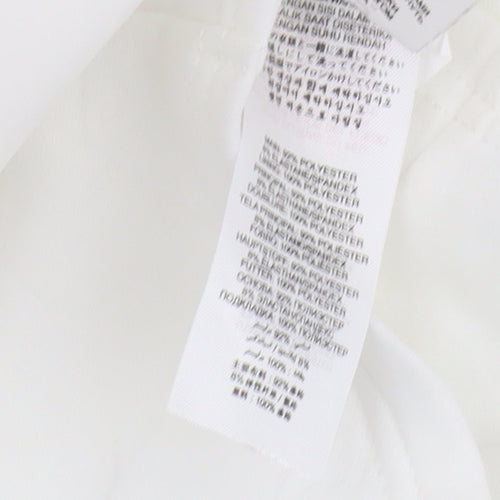 Lipsy Women's White Strapless Bodycon Dress Size 12