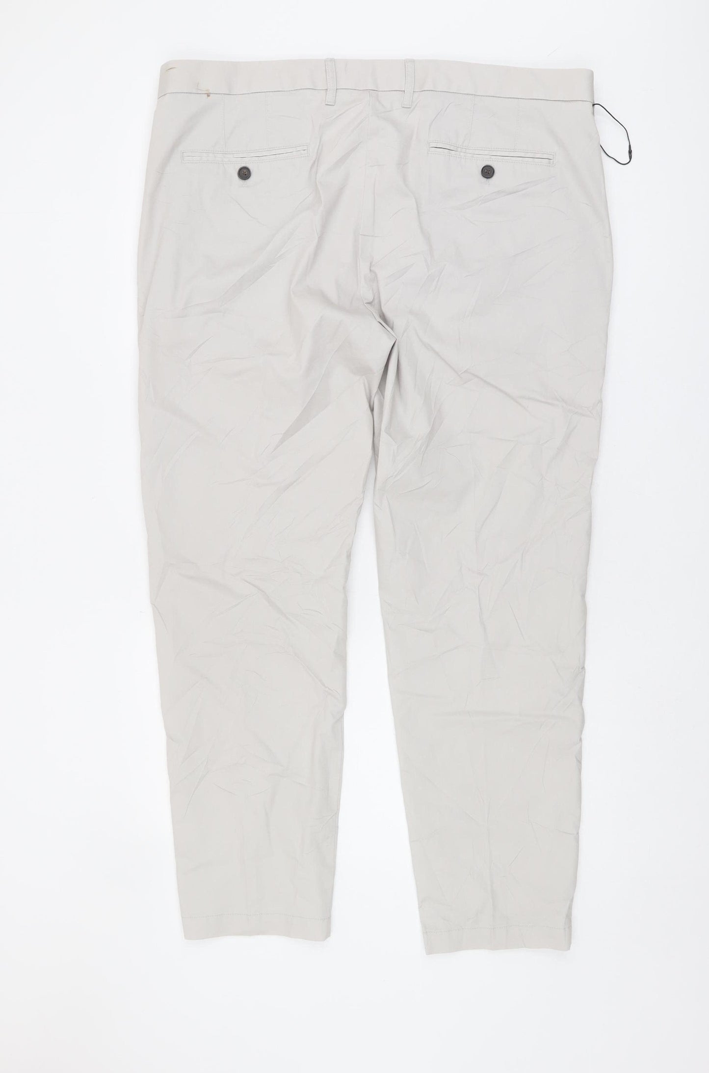 Marks and Spencer Ivory Slim Fit Trousers Men’s Size 40