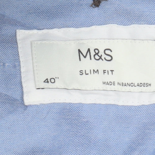 Marks and Spencer Ivory Slim Fit Trousers Men’s Size 40
