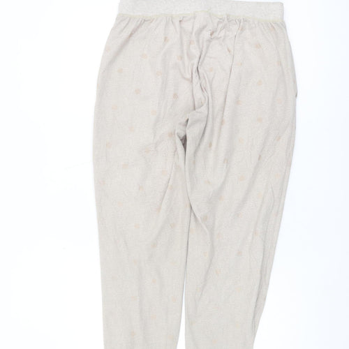 Next Women's Beige Polka Dot Joggers M