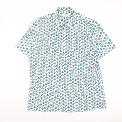 Marks and Spencer Men's Multicoloured Short Sleeve Shirt