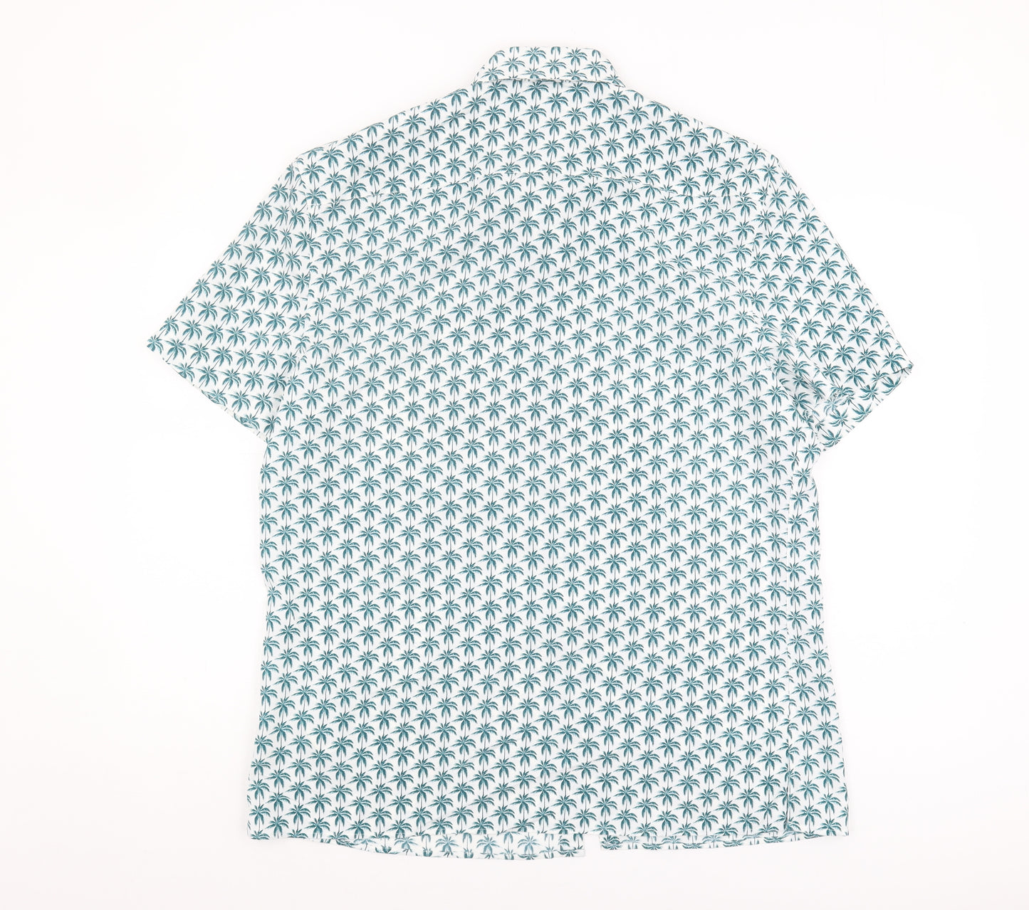 Marks and Spencer Men's Multicoloured Short Sleeve Shirt