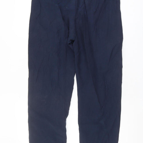 Marks and Spencer Women's Navy Trousers, Size 12, Casual Comfort