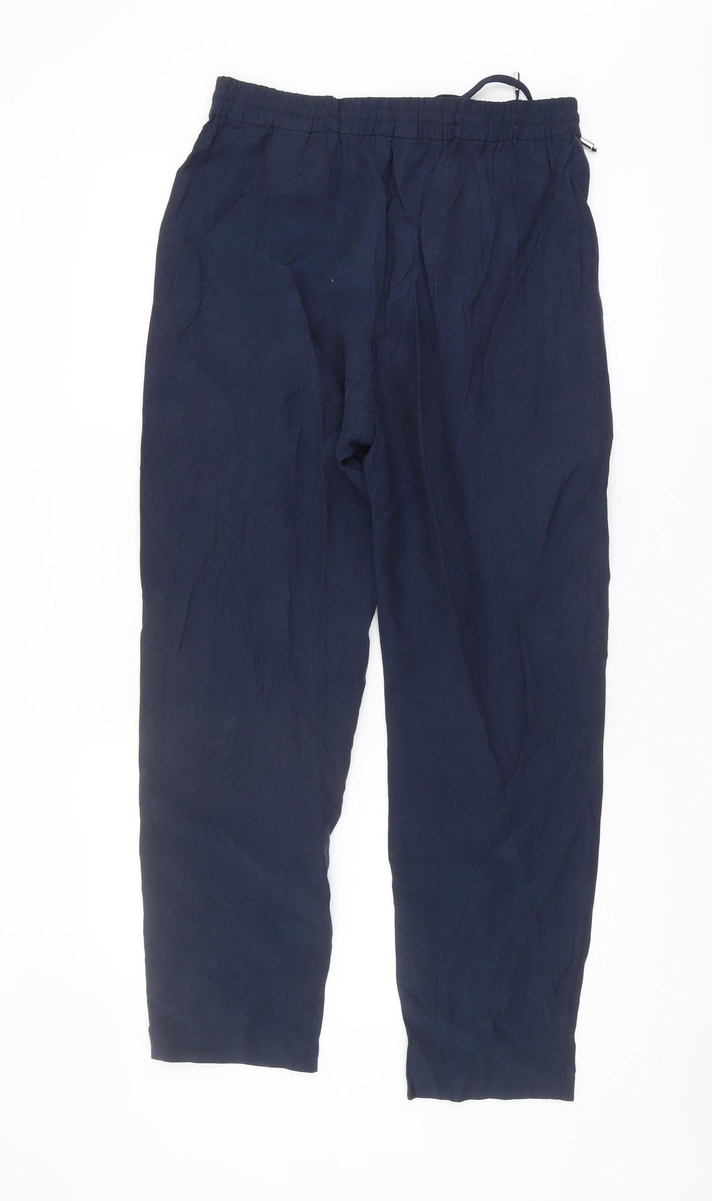 Marks and Spencer Women's Navy Trousers, Size 12, Casual Comfort