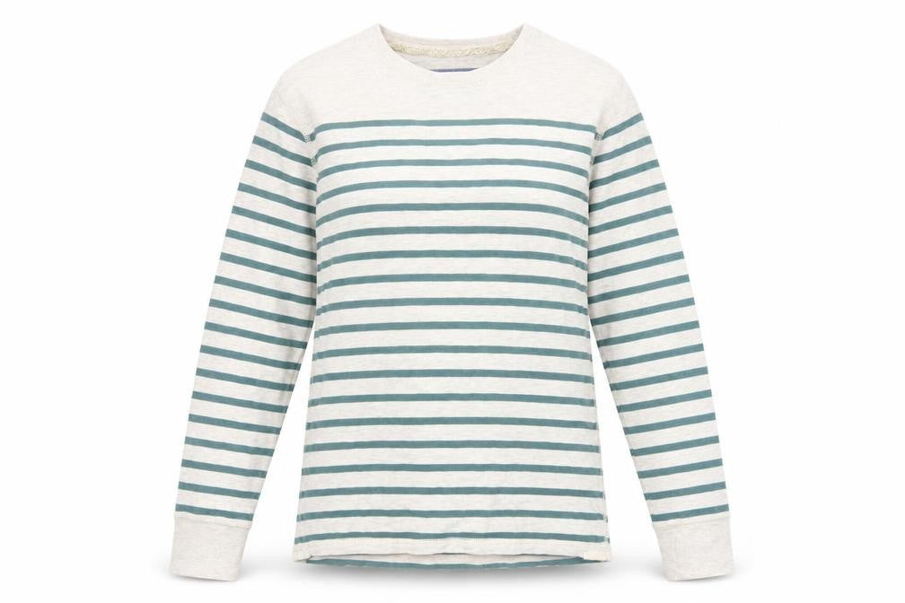 Front view of FatFace Women’s Multicolour Striped T-Shirt S