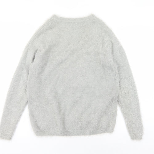 Disney Women's Grey XS Mickey Mouse Jumper