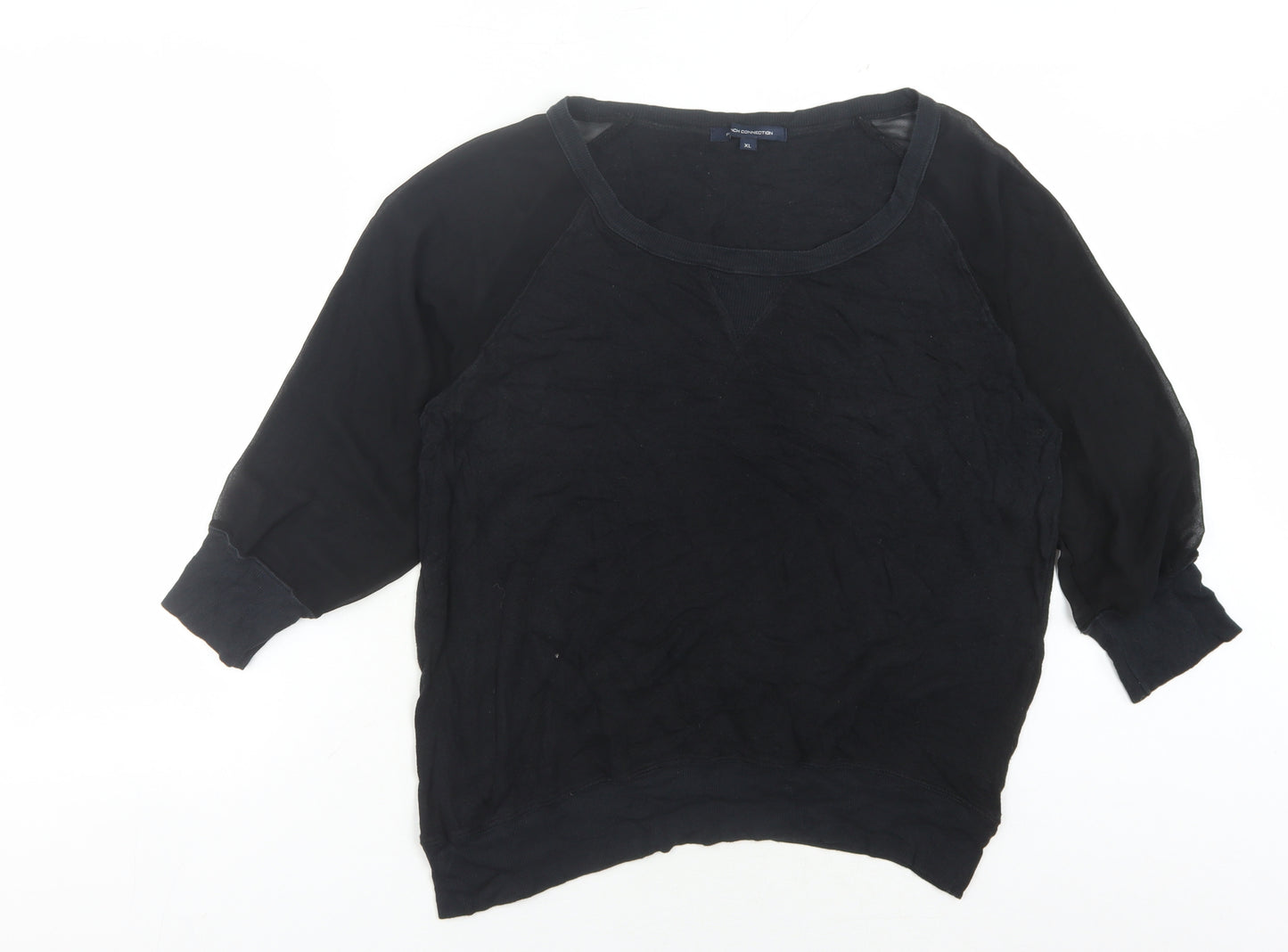 French Connection Women's Black XL Jumper