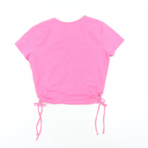 Hollister Women’s Pink M Basic T-Shirt