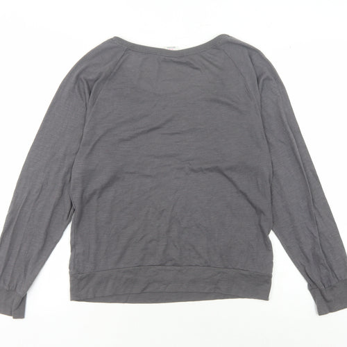 Victoria's Secret PINK Women's Grey T-Shirt M, Casual Elegance