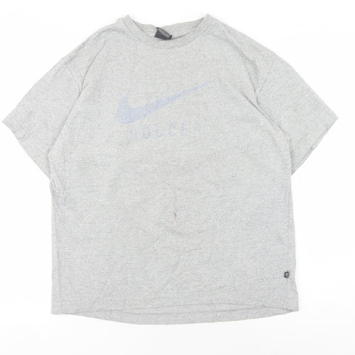 Nike Men's Grey Medium Short Sleeve T-Shirt