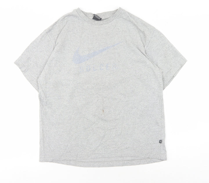 Nike Men's Grey Medium Short Sleeve T-Shirt