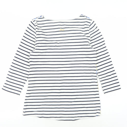 Joules Women's Multicoloured Size 10 Striped T-Shirt