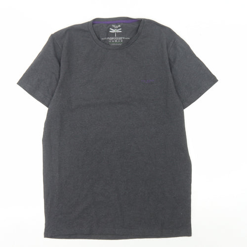 Ted Baker Men's Grey M Cotton Short Sleeve T-Shirt