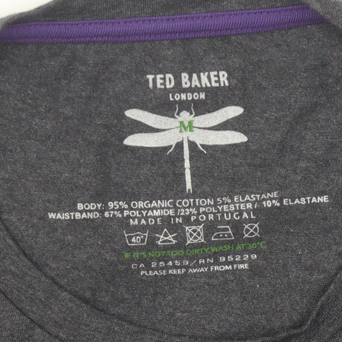 Ted Baker Men's Grey M Cotton Short Sleeve T-Shirt