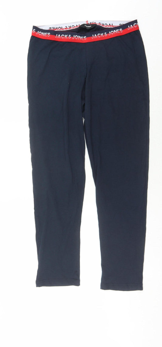 Jack & Jones Men's Blue Lounge Pants L