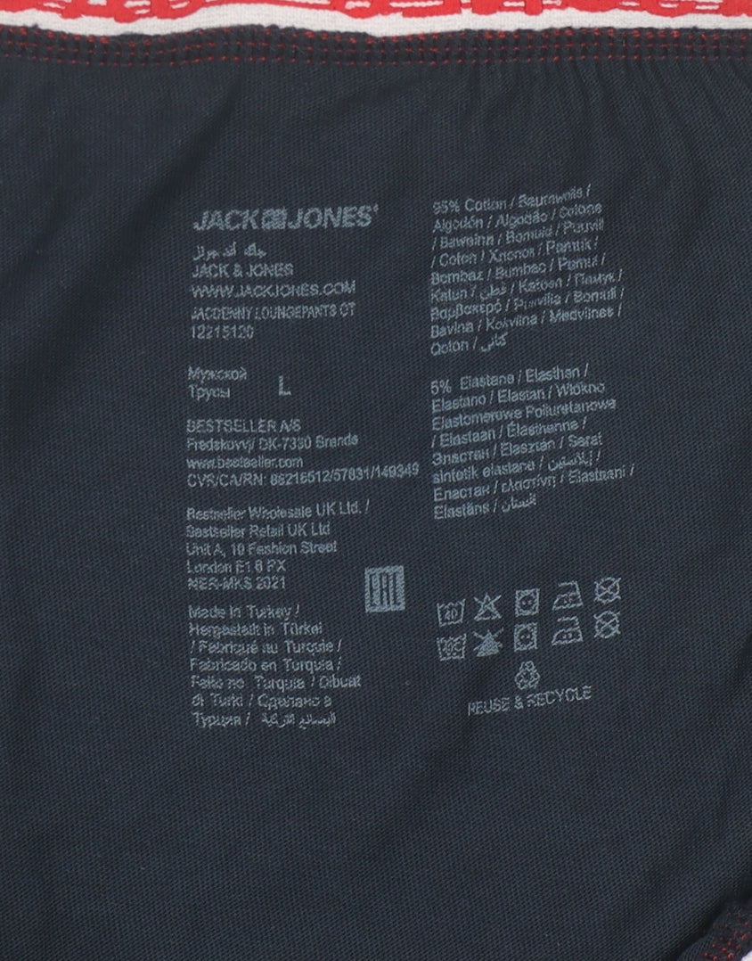 Jack & Jones Men's Blue Lounge Pants L