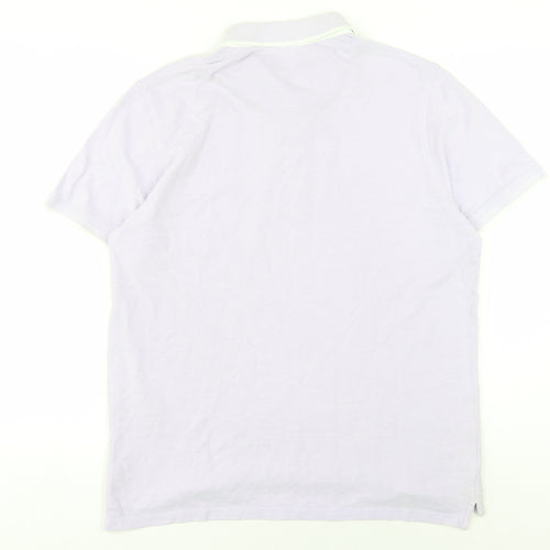 Jack & Jones Men's Purple XL Short Sleeve Polo