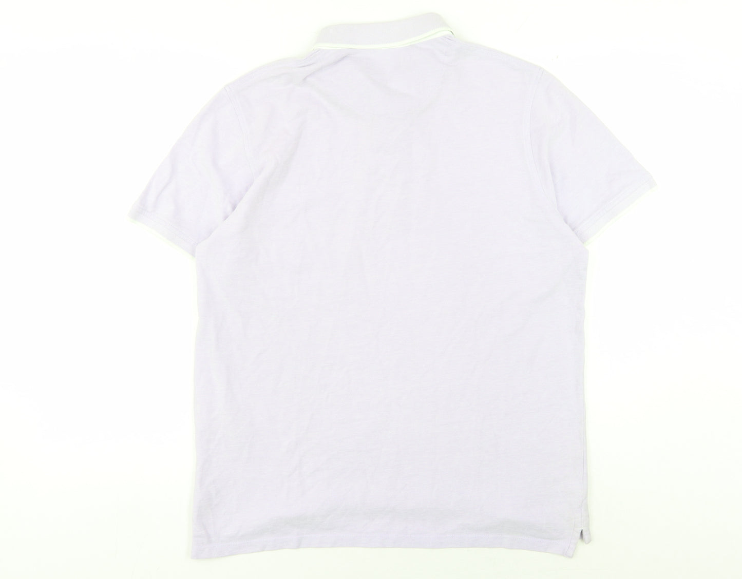 Jack & Jones Men's Purple XL Short Sleeve Polo