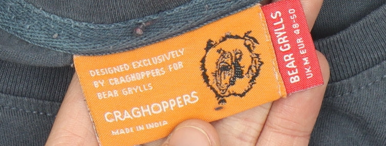 Craghoppers Men's XL Blue Long Sleeve T-Shirt