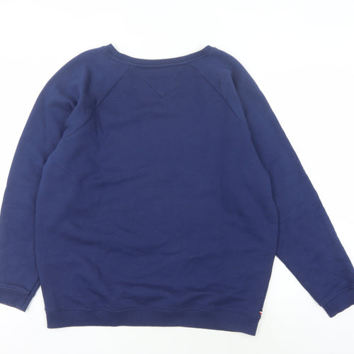 Tommy Hilfiger Blue Pullover Logo Sweatshirt XL